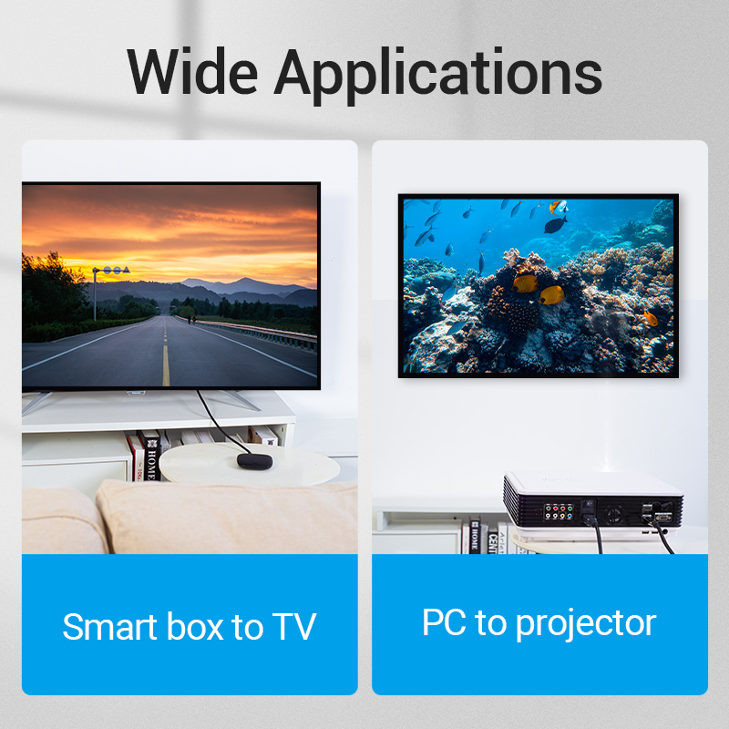 HDMI 2.1/apa -> HDMI 2.1/apa, fekete, PVC, 8K@60Hz, 1m, 8K HDMI kábel