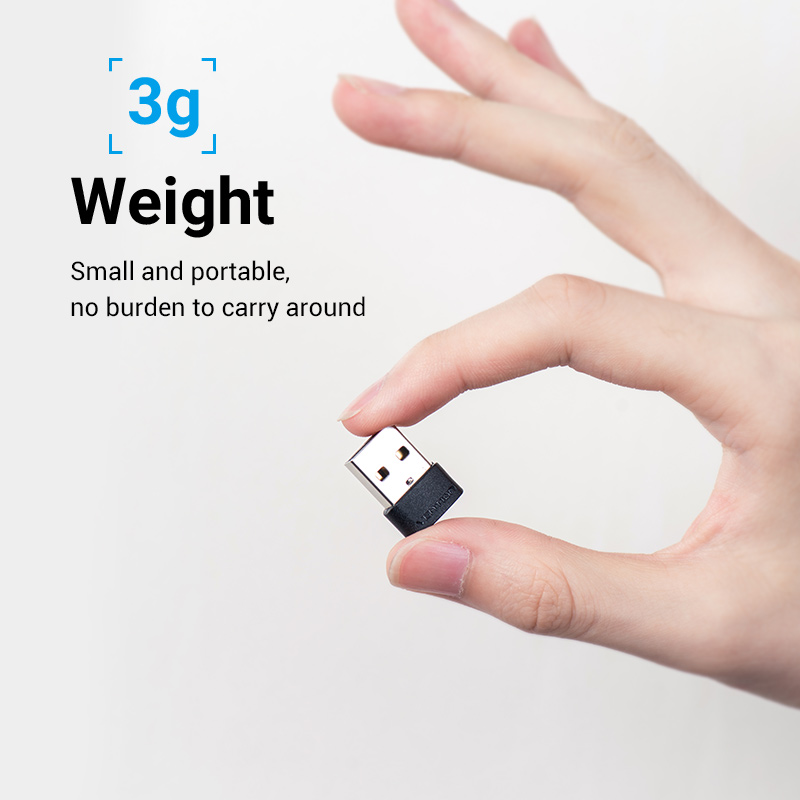 USB-A 2.0/apa -> USB-C 2.0/anya, fekete, PVC házas, OTG adapter