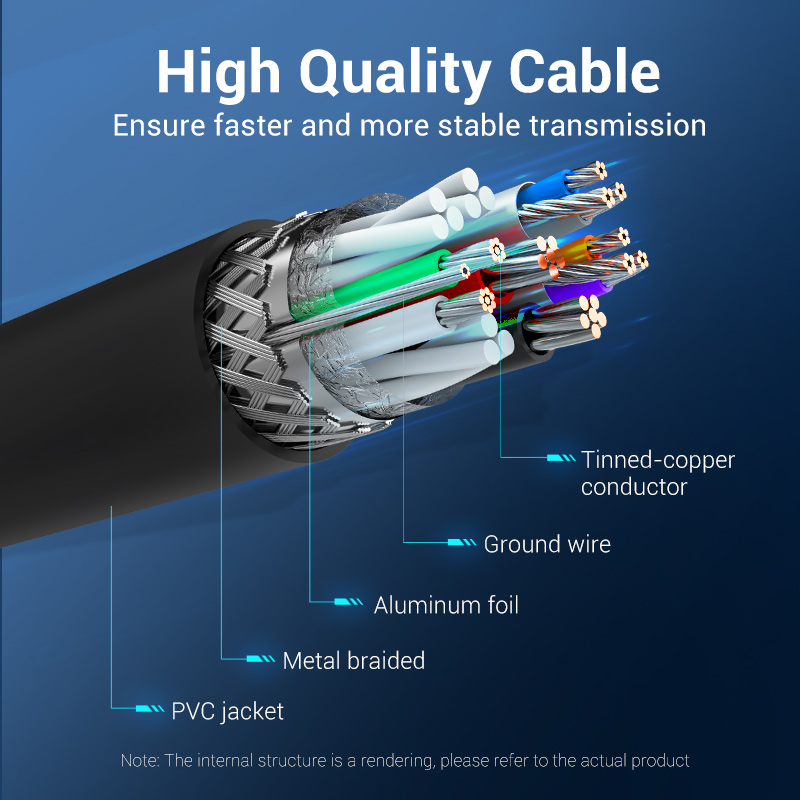 USB-A 3.0/apa -> USB-A 3.0/apa, fekete, PVC, 0,5m, adatkábel