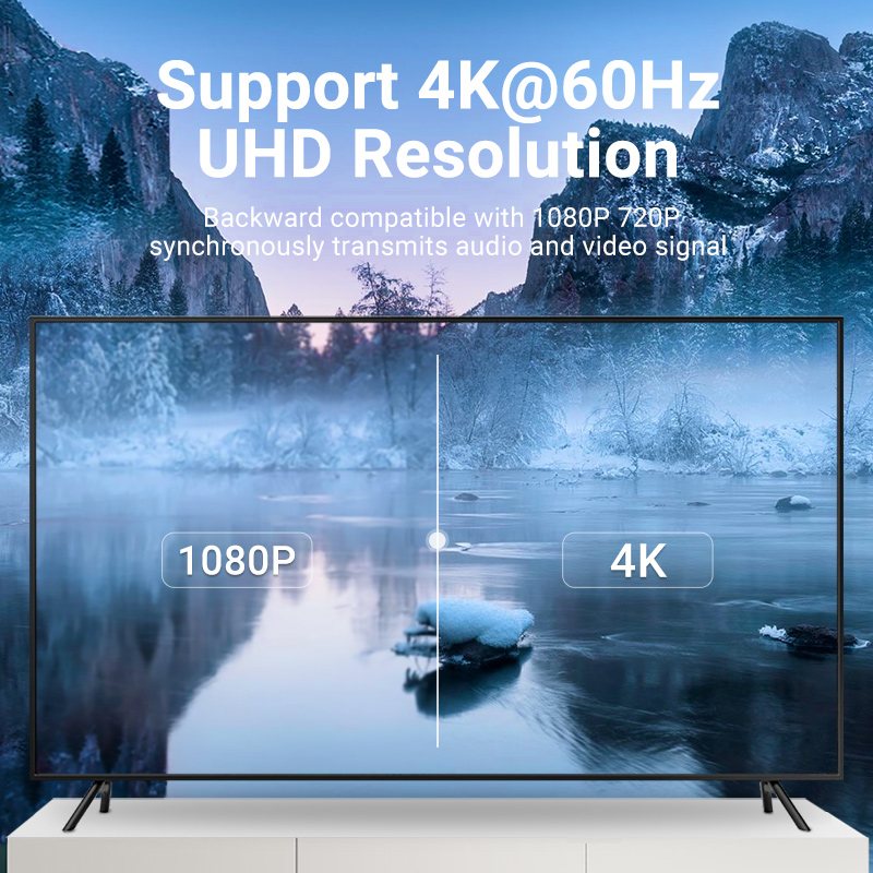 USB-C/apa -> HDMI 2.0/anya, szürke, alumínium ötvözet, USB-C–HDMI adapter